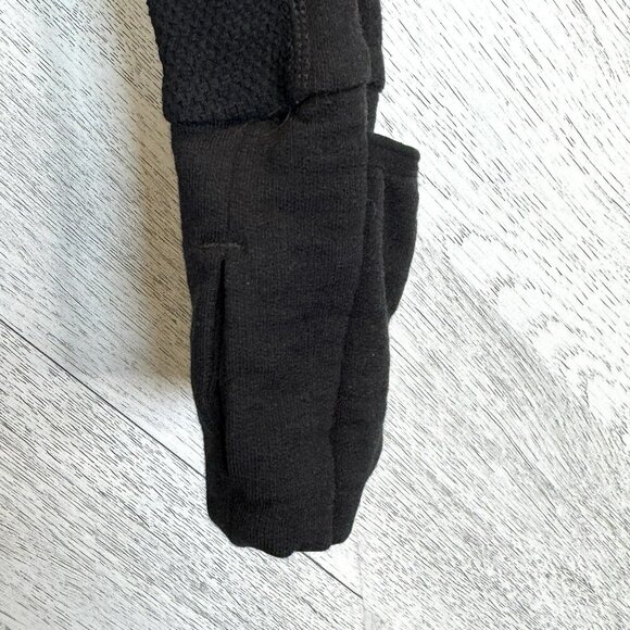 Icebreaker Merino GT Womens Size Small Full Zip Hooded Jacket Black Wool - Picture 6 of 6